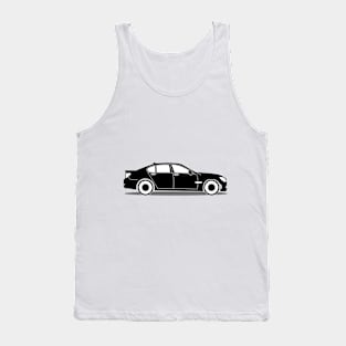 Car Silhouette Tank Top